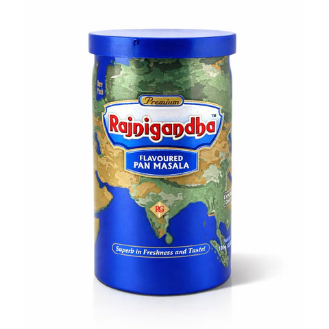 Rajnigandha Pan Masala – 100g Export Quality Can | Classic Desi Freshener