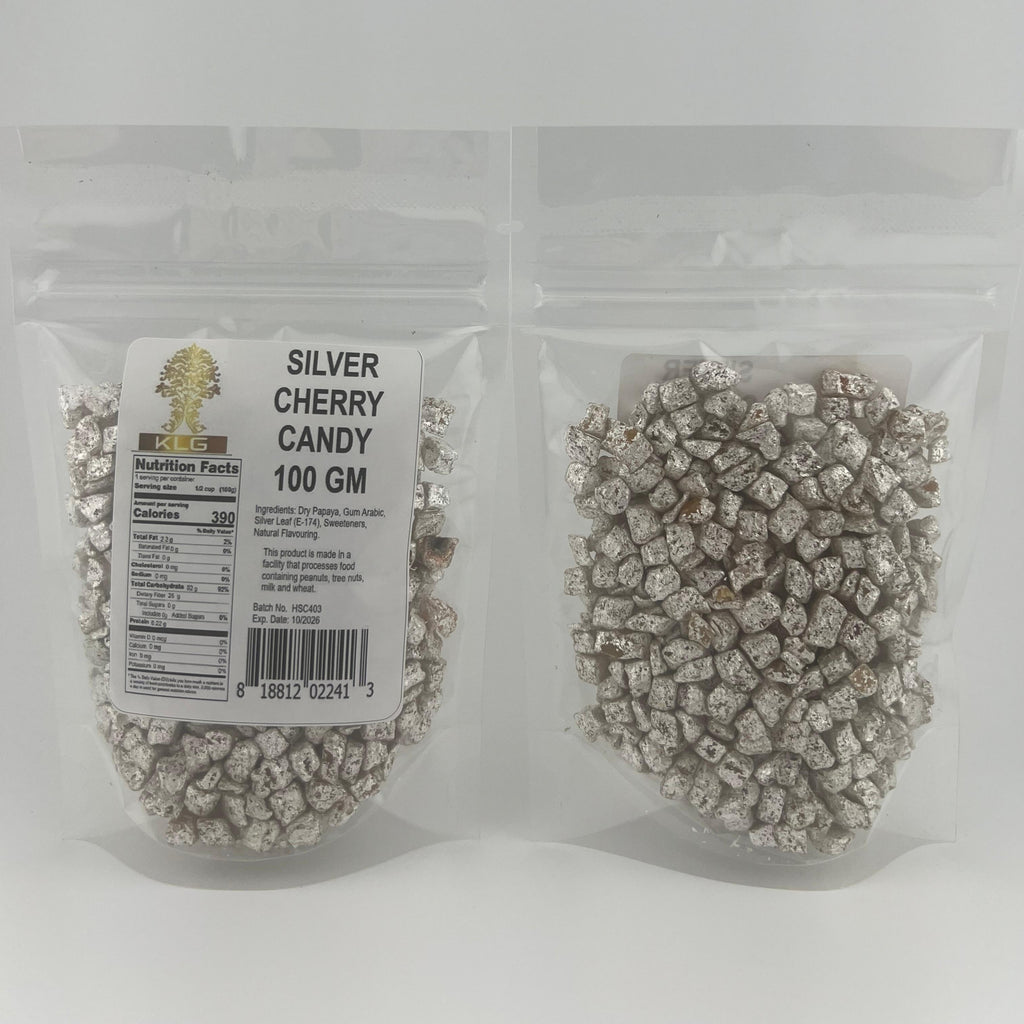 Silver Cherry Candy 100gm