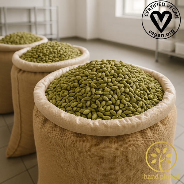 Natural Green Cardamom Pods – 8mm Extra Fancy | Bulk Supply