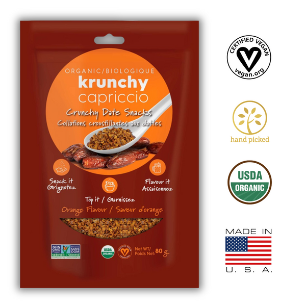 Krunchy Capriccio – Baked Dates Snack (80g) | Vegan, No Sugar Added