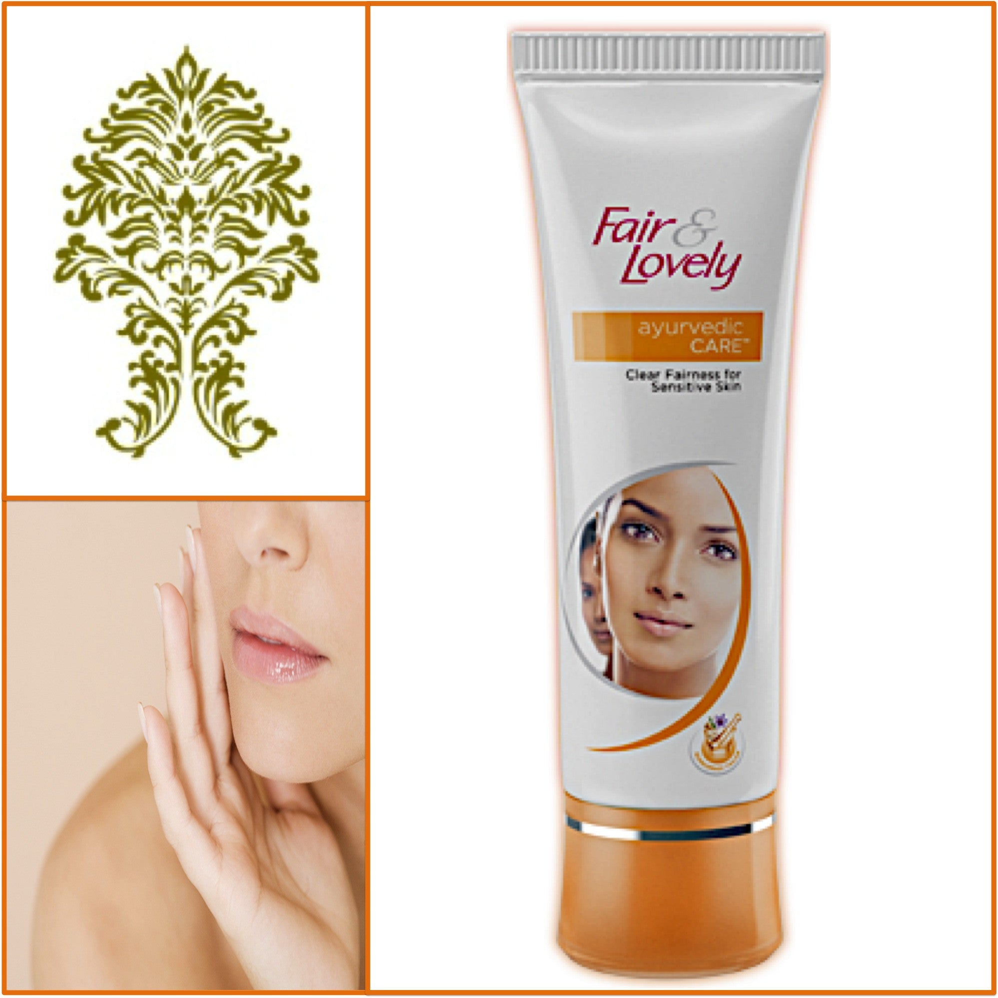 F&L Ayurvedic Cream - Glowing Radiant Skin. 50g. - ganeshaspice