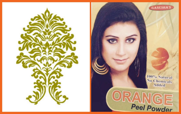 Orange peel powder 100% Natural, No chemicals added